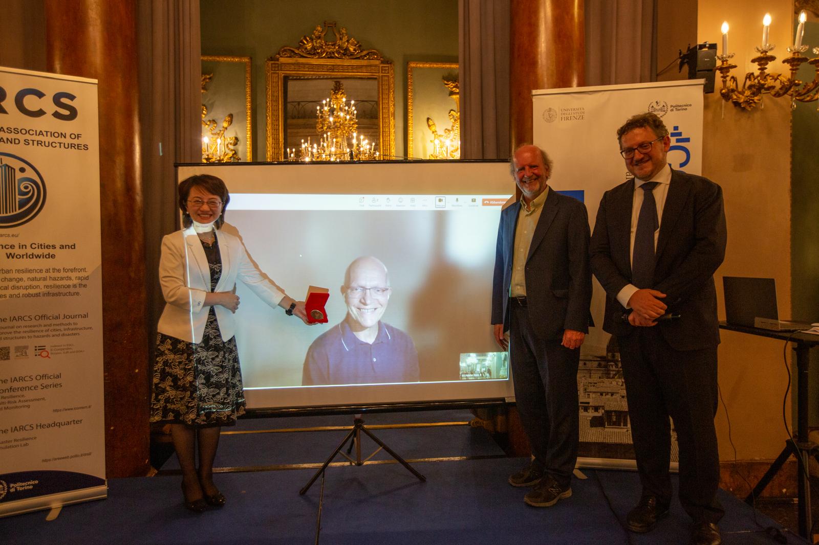 Bruneau Medal award photo